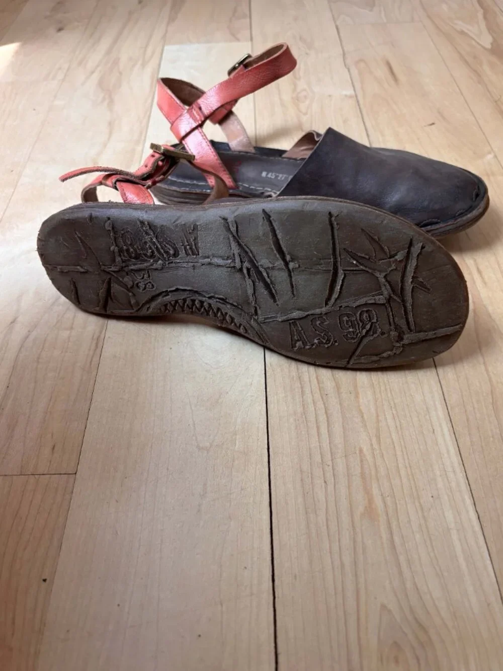 A.S.98 Rodrick Shoe, size 38, chocolate combo - Picture 5 of 6